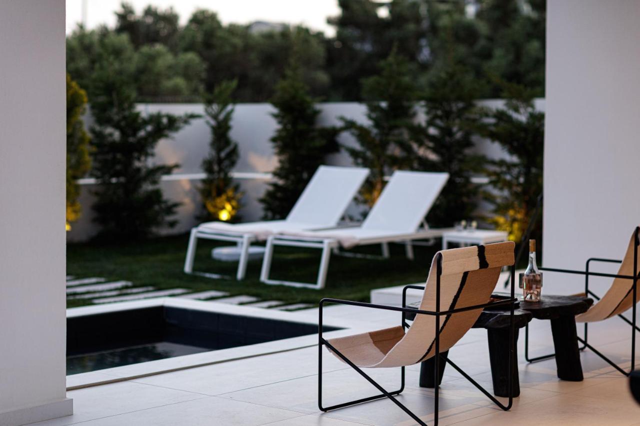 Modern Villa Casa Filo Verde With Private Pool & Bbq,200M From The Beach Плакиас Екстериор снимка