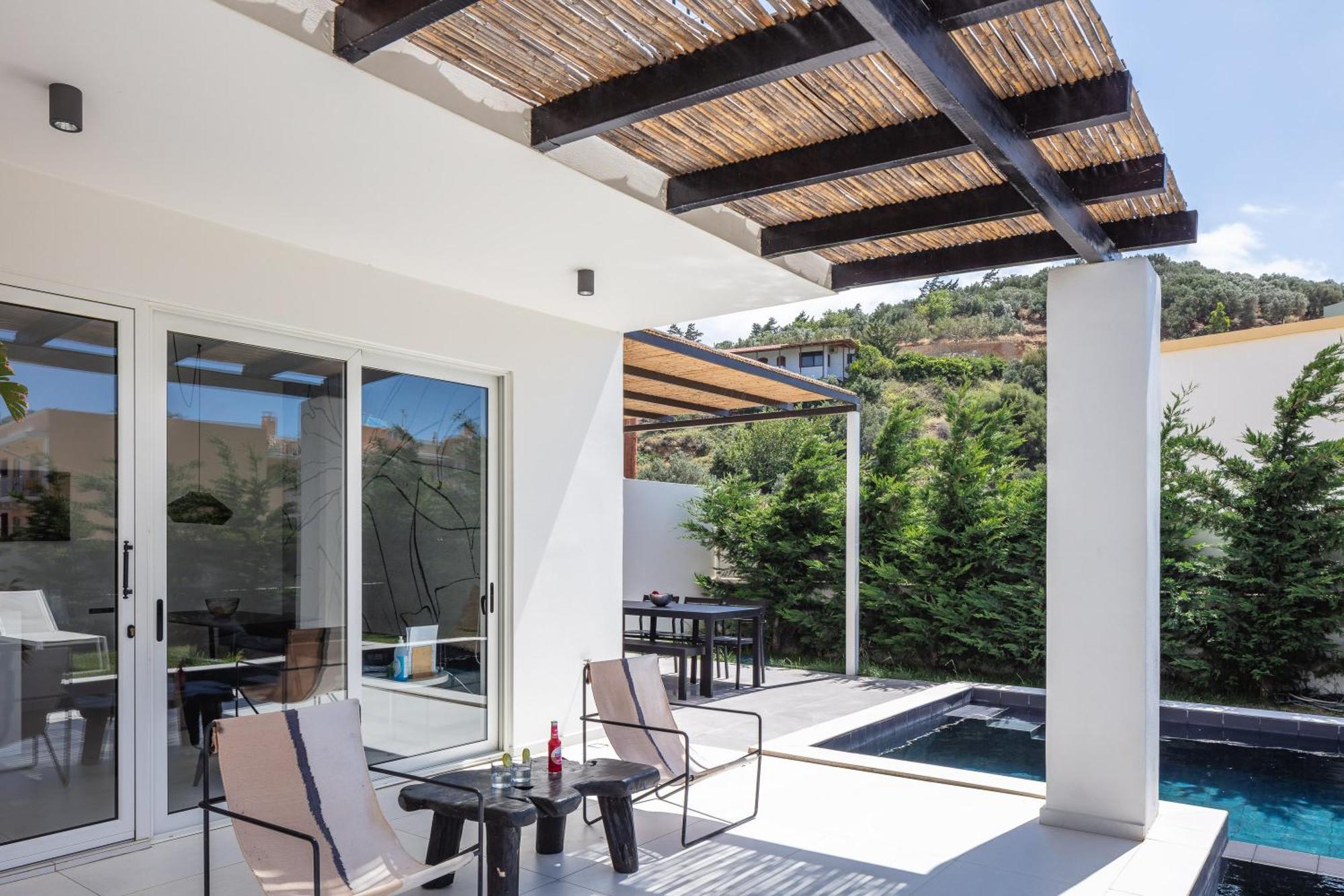 Modern Villa Casa Filo Verde With Private Pool & Bbq,200M From The Beach Плакиас Екстериор снимка