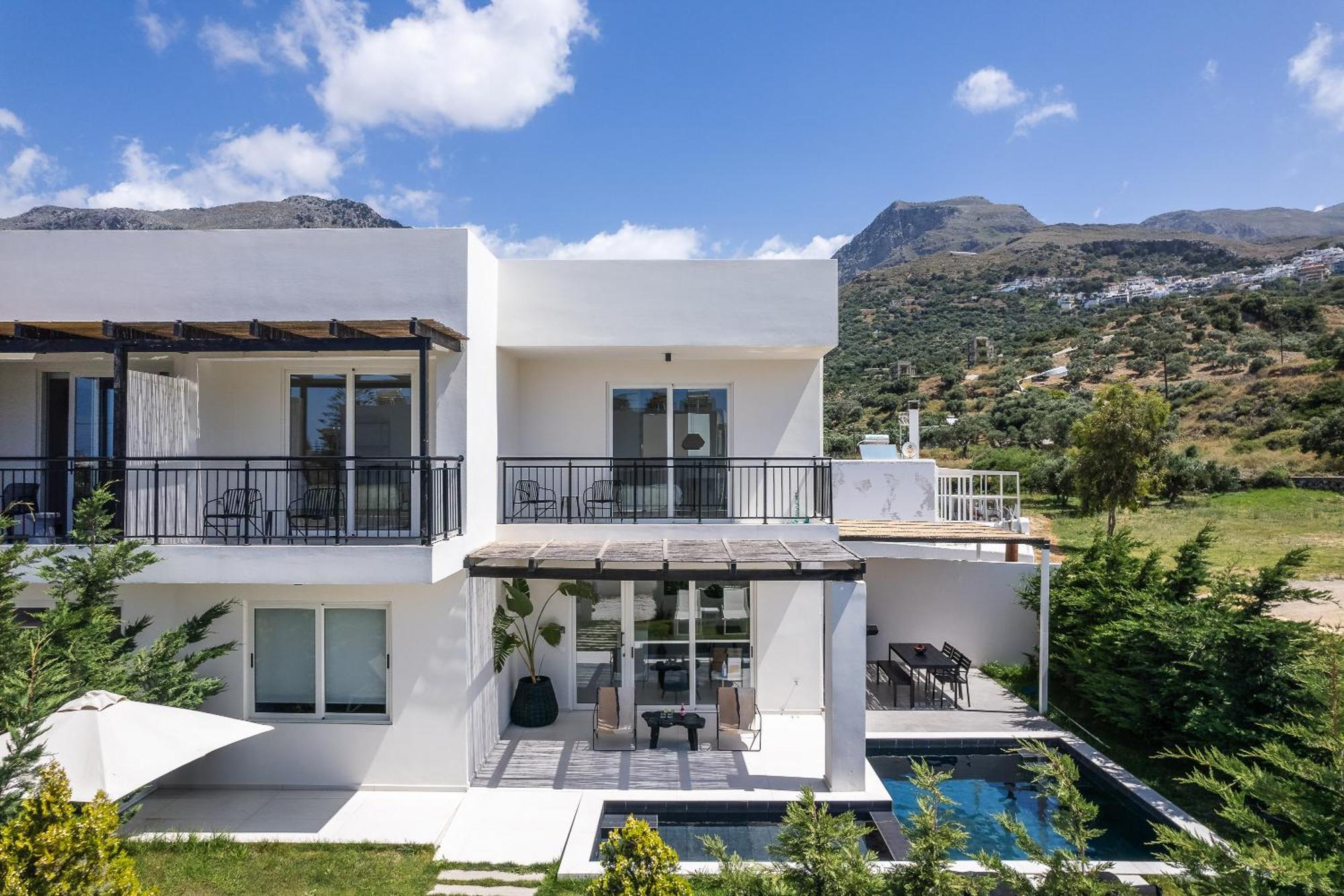 Modern Villa Casa Filo Verde With Private Pool & Bbq,200M From The Beach Плакиас Екстериор снимка