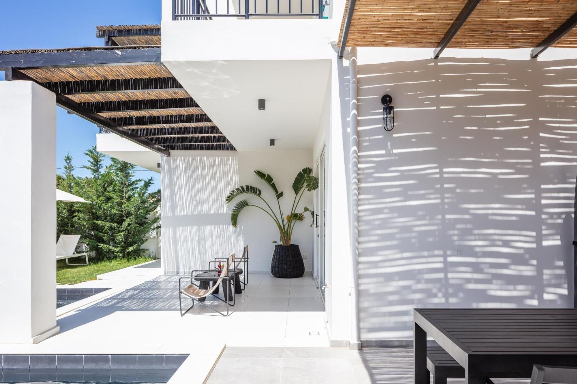 Modern Villa Casa Filo Verde With Private Pool & Bbq,200M From The Beach Плакиас Екстериор снимка